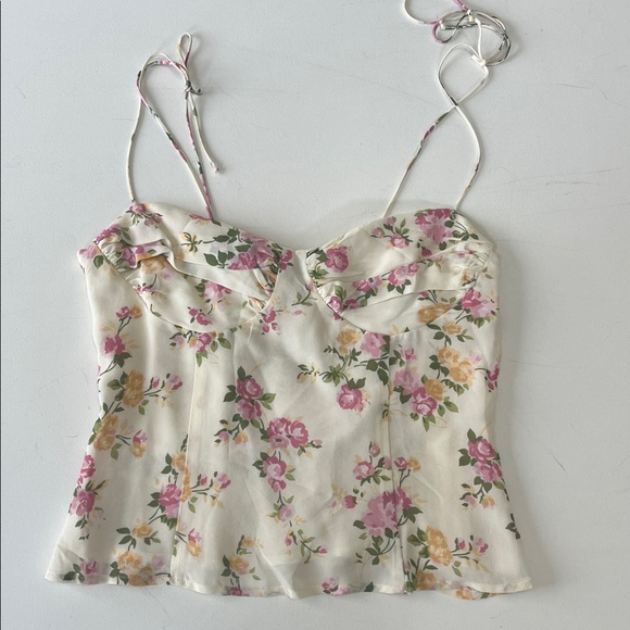 Reformation Pixie Posy Bustier Style Top - Picture 7 of 15